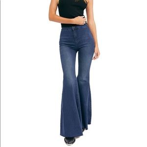Free People Just Float On Flare Jeans